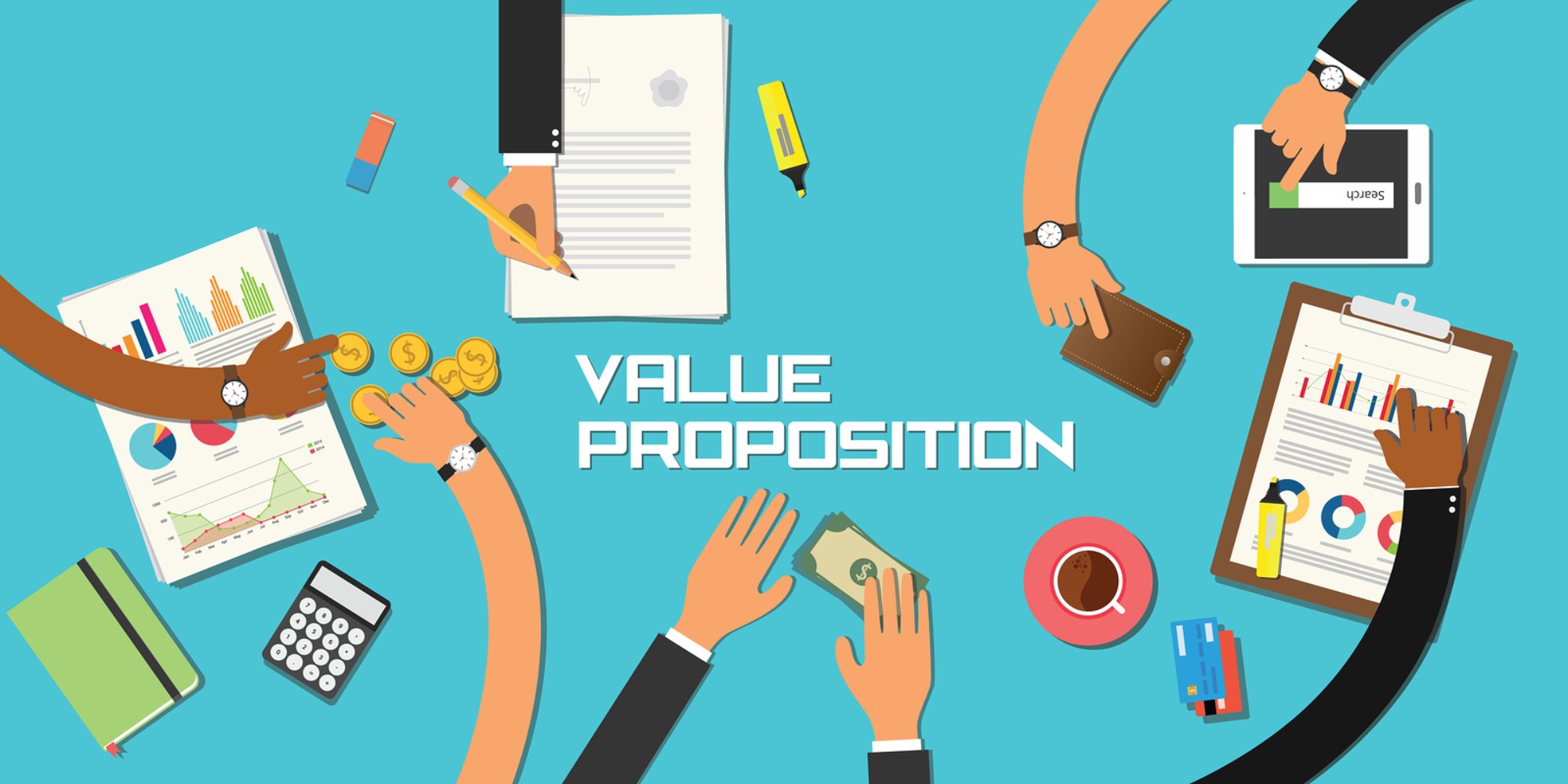 Como defino uma proposta de valor competitiva para o marketing digital do meu negócio?